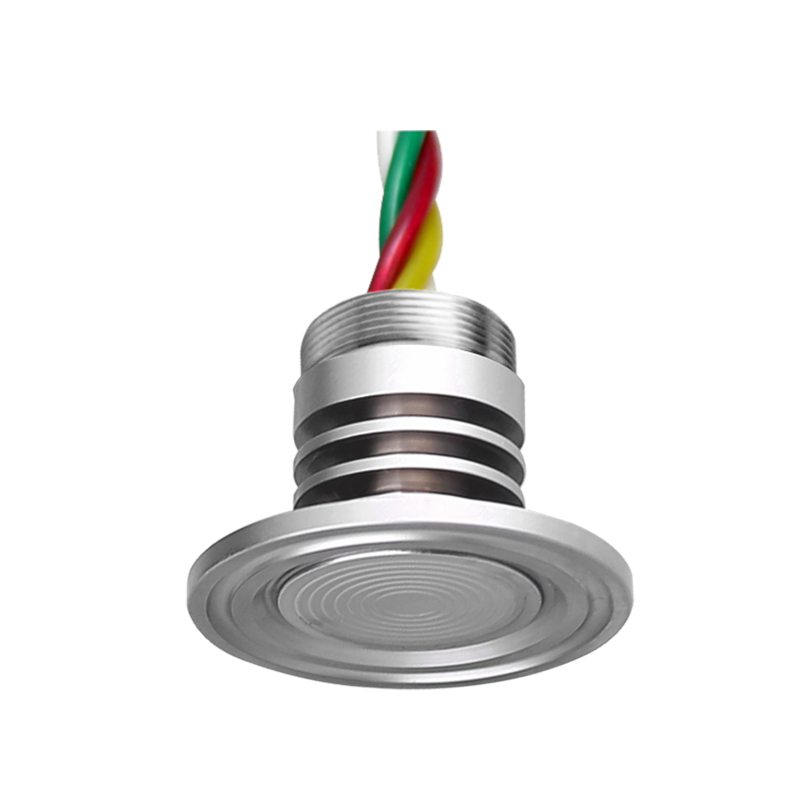 Sensor de presión de diafragma plano de alta temperatura de abrazadera